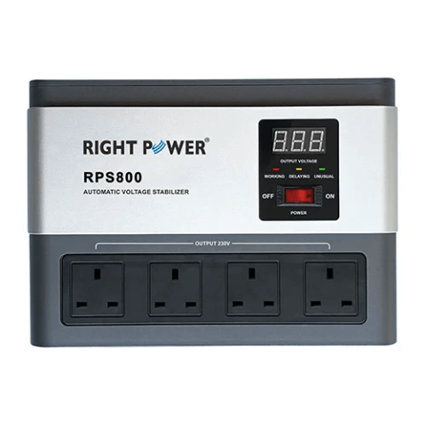 RIGHT POWER AUTOMATIC VOLTAGE REGULATOR (AVR) - SOHO / HOME / OFFICE - Zapcart Technology Qatar