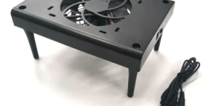 Router TV Box Stackable Cooling Fan USB Powered Ultra Silent Cooler Fan 1900RPM - Zapcart Technology Qatar