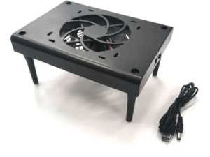 Router TV Box Stackable Cooling Fan USB Powered Ultra Silent Cooler Fan 1900RPM - Zapcart Technology Qatar
