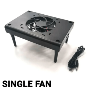 Router TV Box Stackable Cooling Fan USB Powered Ultra Silent Cooler Fan 1900RPM - Zapcart Technology Qatar