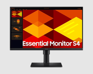 SAMSUNG 24" Essential Monitor S4 S40GD FHD - Zapcart Technology Qatar