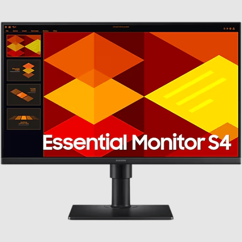 SAMSUNG 24" Essential Monitor S4 S40GD FHD - Zapcart Technology Qatar