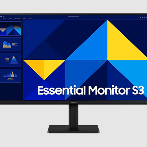 Samsung 27" Essential Monitor S3 S30GD FHD - Zapcart Technology Qatar