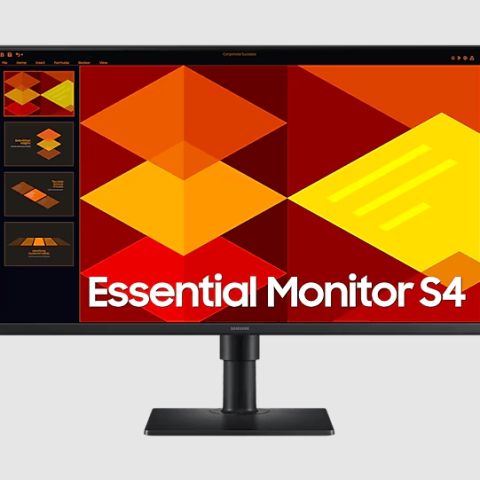 Samsung 27" Essential Monitor S4 S40GD FHD - Zapcart Technology Qatar