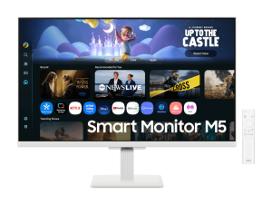 Samsung LS27FM501EEXXS 27" Smart Monitor M5 M50F FHD - White - Zapcart Technology Qatar