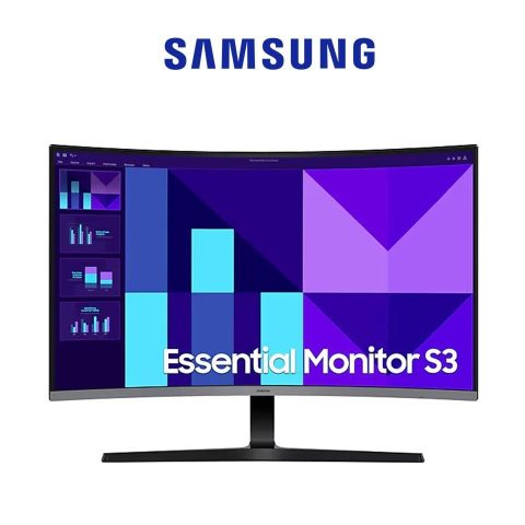 Samsung LS32D390GAEXXS 32" Essential Monitor S3 S39GD FHD 100Hz Black - Zapcart Technology Qatar