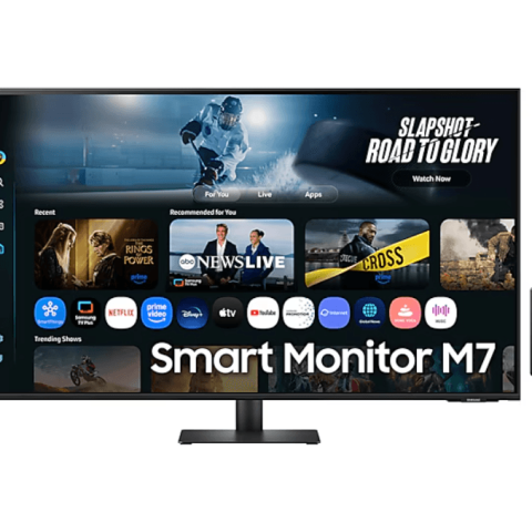Samsung LS43FM702UEXXS 43" Smart Monitor M7 M70F 4K Samsung Vision AI - Black - Zapcart Technology Qatar