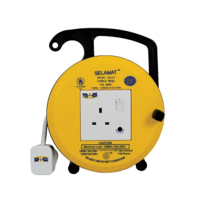 SELAMAT(2K211H-6M)-1G Cable Reel With 6Metrer - Zapcart Technology Qatar