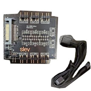 Slev 6 Port ARGB Fan Hub - Zapcart Technology Qatar