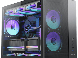Slevcase TranMesh SLEEK MICRO-ATX CASE Black Colour - Zapcart Technology Qatar