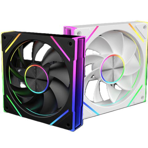 Slevflow ASQ Spectra S PWM ARGB 120mm Fan - Zapcart Technology Qatar