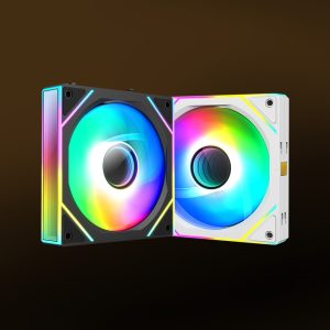 Slevflow Cliip ARGB Interlocking PWM 120mm Fan - Zapcart Technology Qatar