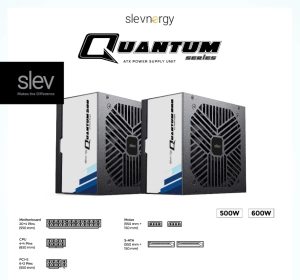 SLEVNERGY QUANTUM SERIES ATX POWER SUPPLY - Zapcart Technology Qatar