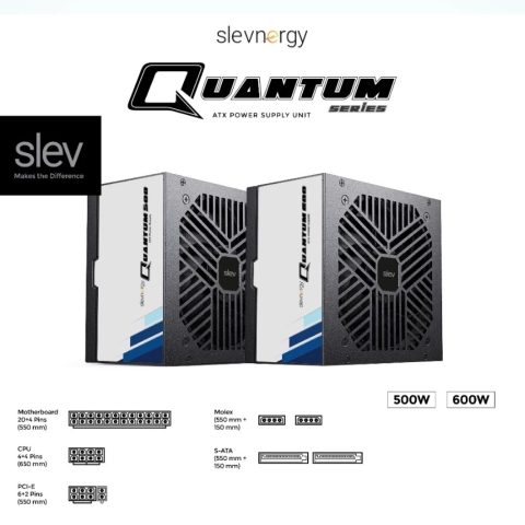SLEVNERGY QUANTUM SERIES ATX POWER SUPPLY - Zapcart Technology Qatar