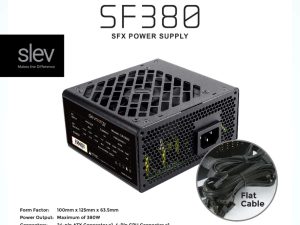 SLEVNERGY SF380 SFX Power Supply (380W Max) - Zapcart Technology Qatar