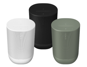 Sonos Move 2 Portable Home Speaker (Black / White / Olive) - Zapcart Technology Qatar
