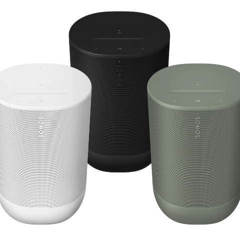 Sonos Move 2 Portable Home Speaker (Black / White / Olive) - Zapcart Technology Qatar