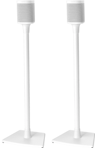 Sonos Sanus Floor Stands (Pair) (White) - Zapcart Technology Qatar