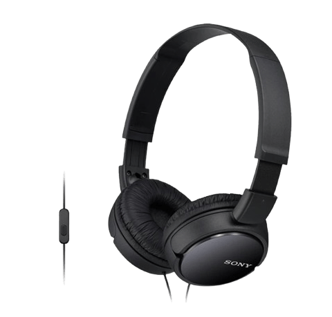 Sony MDR-ZX110AP On-Ear Headphones Premium Sound In-Line Remote & Microphone For Calls ZX110AP - Zapcart Technology Qatar