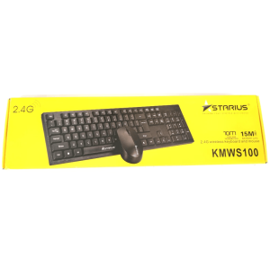 STARIUS KMWS100 2.4G Wireless Keyboard and Mouse - Zapcart Technology Qatar