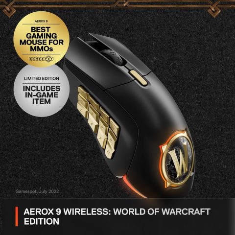 SteelSeries Aerox 9 Wireless WOW Edition - Zapcart Technology Qatar