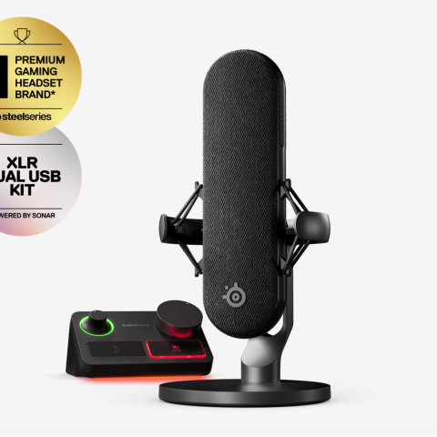 SteelSeries Alias Pro - XLR Pro Gaming Microphone - Zapcart Technology Qatar