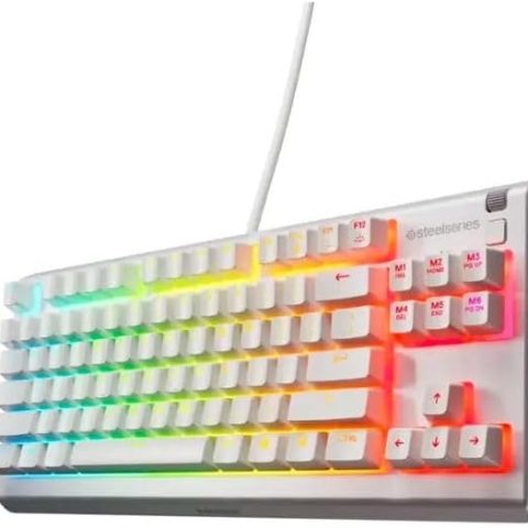 SteelSeries Apex Pro TKL Gen 3 White US Wireless Gaming Keyboard - Zapcart Technology Qatar