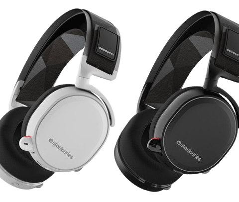 SteelSeries Arctis 7+ | Black | White Wireless - Zapcart Technology Qatar