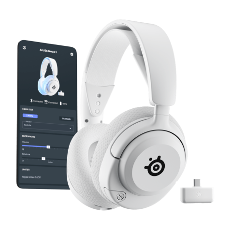 SteelSeries Arctis Nova 5P (PS5) White - Zapcart Technology Qatar