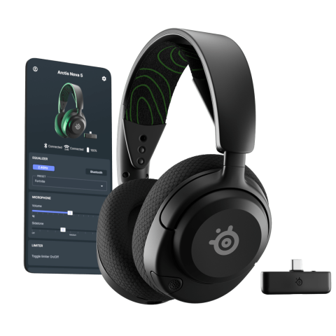 STEELSERIES ARCTIS NOVA 5X WIRELESS HEADSET - Zapcart Technology Qatar