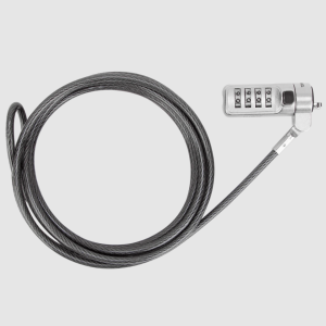 Targus DEFCON Trapezoid Resettable Combo Cable Lock - Zapcart Technology Qatar