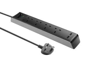 Targus Smart Surge 4 with 2 USB Ports - Zapcart Technology Qatar