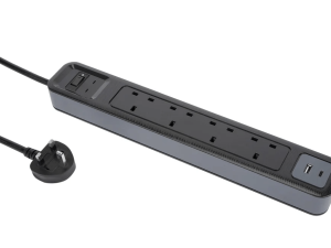 Targus SmartSurge Plus with USB-A and USB-C Ports (Black) - Zapcart Technology Qatar