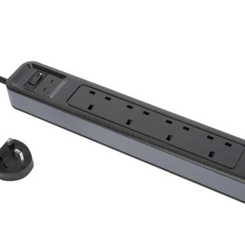 Targus SmartSurge Plus with USB-A and USB-C Ports (Black) - Zapcart Technology Qatar