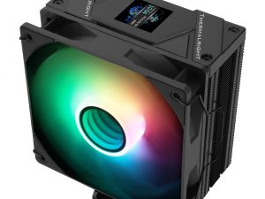 Thermalright Assassin Spirit 120 Vision ARGB CPU Air Cooler (PC Cooling,240 * 240 Resolving Power IPS LCD Screen ,Editable, with 1.54in for Intel lga1851/1700/115X,AM4/AM5) - Zapcart Technology Qatar