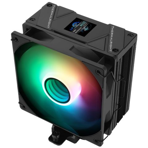 Thermalright Assassin Spirit 120 Vision ARGB CPU Air Cooler (PC Cooling,240 * 240 Resolving Power IPS LCD Screen ,Editable, with 1.54in for Intel lga1851/1700/115X,AM4/AM5) - Zapcart Technology Qatar