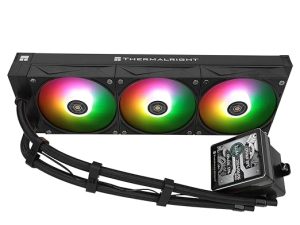 THERMALRIGHT GRAND VISION 360 ARGB Liquid Cooler (with 3 PWM Fans with 2150RPM, IPS LCD Screen with 480x480 Resolution, Liquid CPU Cooler for AM5 Intel LGA1700/1851, 3.4-inch LCD Display) - Zapcart Technology Qatar