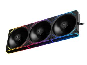 Thermalright TL-M12Q X3 120mm PC Case Cooling Fans 3 Pack (Daisy-Chain Connection | 2000RPM | 68.9CFM High Airflow | ARGB Infinite Mirrors on Both Sides PC Fans) - Zapcart Technology Qatar