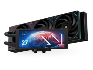 THERMALRIGHT TROFEO VISION 360 ARGB Liquid Cooler (6.86-inch Magnetic IPS LCD Screen with 2400x1080 Resolution, Free to DIY a Variety of Themes, Liquid CPU Cooler for AM4/AM5,Intel lga1700/1851) - Zapcart Technology Qatar