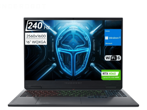Thunderobot Hunter Blade R16 16" 2.5k 240Hz Gaming Laptop (i7-13650HX, 16GB D5, 512GB SSD, RTX 4060, W11) - Zapcart Technology Qatar
