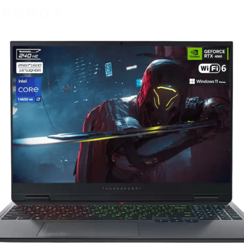 Thunderobot Hunter Blade R16 16" 2.5k Gaming Laptop (i7-14650HX, 16GB D5, 512GB SSD, RTX 4060, W11) - Zapcart Technology Qatar