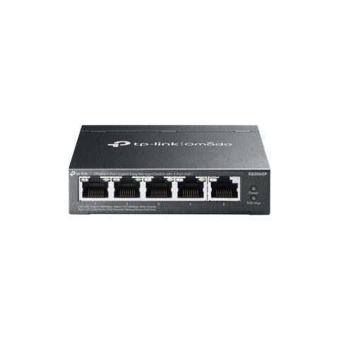 TP-LINK ES205GP Omada 5-Port Gigabit Easy Managed Switch with 4-Port PoE+ - Zapcart Technology Qatar
