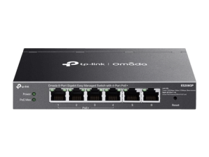 TP-Link ES206GP Omada 6-Port Gigabit Easy Managed Switch with 4-Port PoE+ - Zapcart Technology Qatar