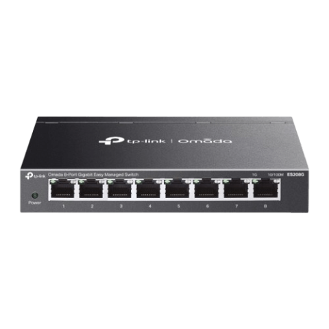 TP-LINK ES208G Omada 8-Port Gigabit Easy Managed Switch - Zapcart Technology Qatar