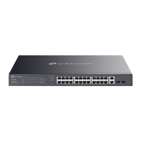 TP-Link ES228GMP Omada 28-Port Gigabit Easy Managed Switch with 24-Port PoE+ - Zapcart Technology Qatar