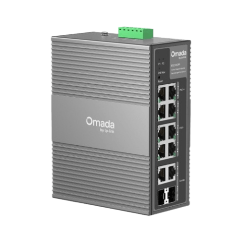 TP-Link IES210GPP Omada 10-Port Gigabit Industrial Easy Managed Switch with 6-Port PoE+ and 2-Port PoE++ - Zapcart Technology Qatar