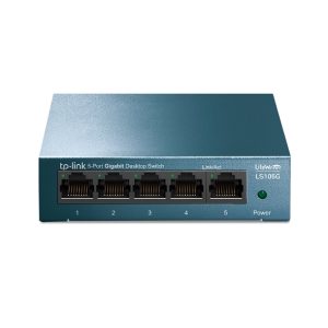 TP-Link LS105G 5-Port 10/100/1000Mbps Desktop Network Switch - Zapcart Technology Qatar