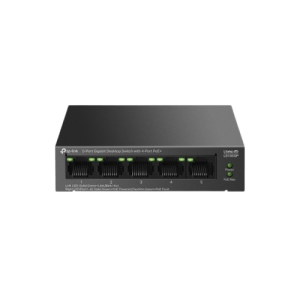 TP-Link LS105GP 5-Port Gigabit Desktop Switch with 4-Port PoE - Zapcart Technology Qatar