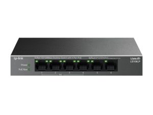 TP-LINK LS106LP 6-Port 10/100Mbps Desktop Switch with 4-Port PoE - Zapcart Technology Qatar