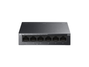 TP-Link LS106P 6-Port 10/100Mbps Desktop Switch with 4-Port PoE+ - Zapcart Technology Qatar